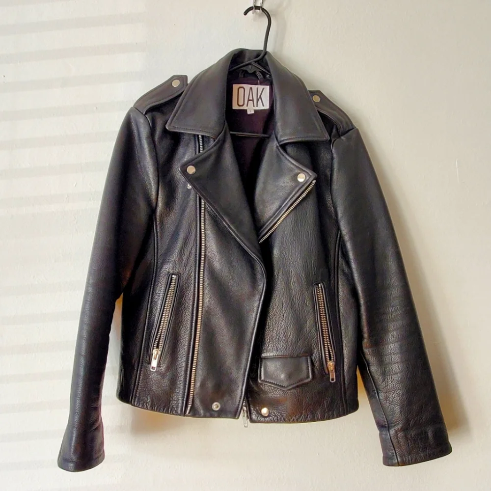 Oak Leather Jaclet Unisex